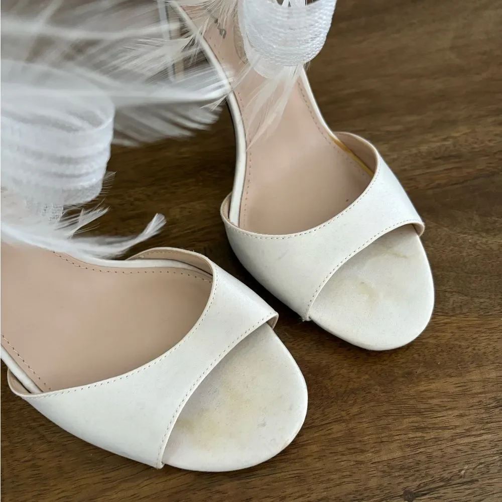 Nina Daciana Sandal Wedding Off White 9.5